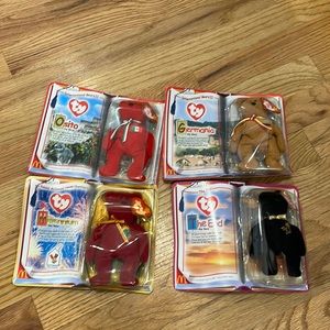 Bundle of McDonald’s beanie babies TY in boxes